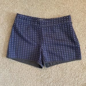 Marie Oliver purple shorts